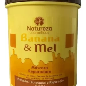 Natureza Hair Reconstructive Mask with Banana and Honey 1 Kg