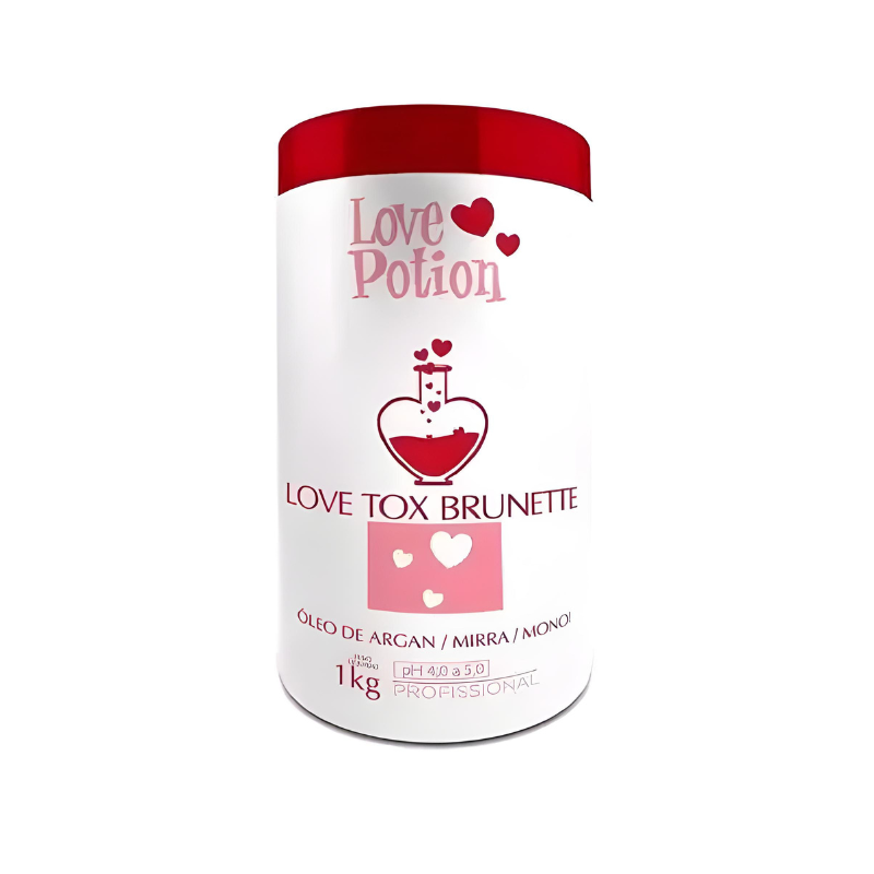 Btx Hair Love Potion Tox Brunette Argan Oil 1 Kg 33oz