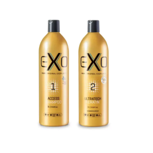 Exo Exoplastia Ultratech Hair Straightening Brazilian Keratin 1L 33oz