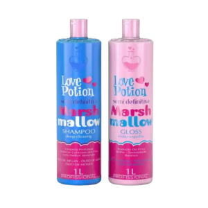 Love Potion Brazilian Keratin Semi-Permanent Marshmallow.