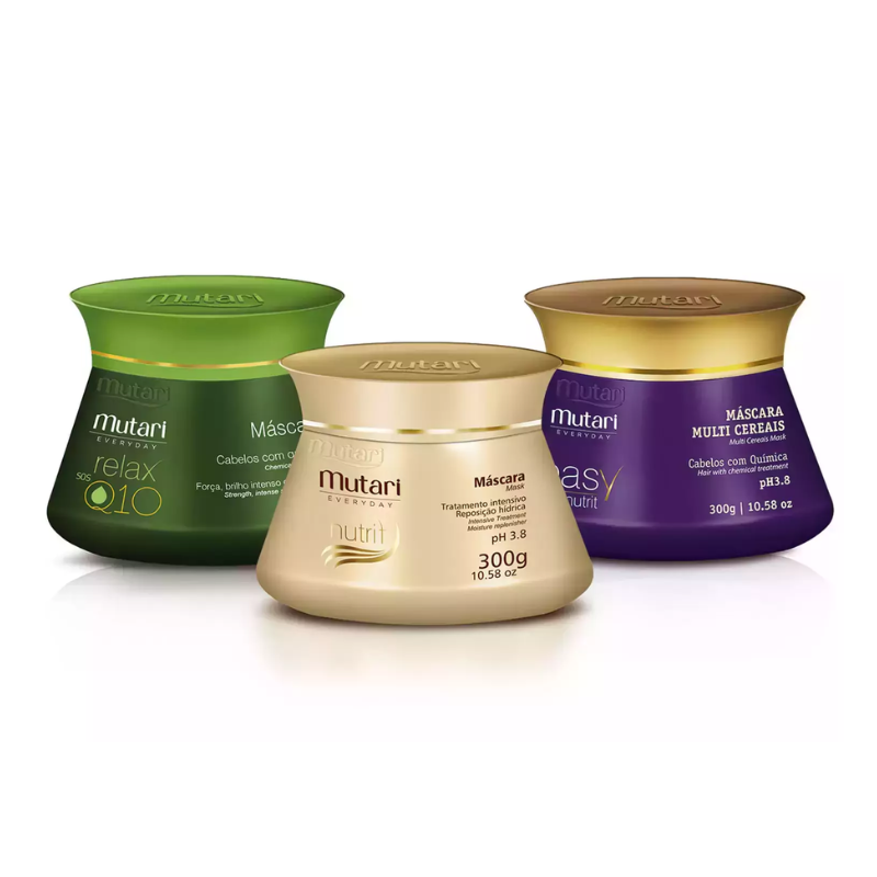 Mutari Hair Care Kit - Multi-Cereal Nutritive Schedule