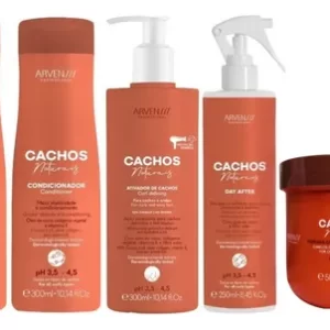 Arvensis Cachos Kit Shampoo Conditioner Activator Mask 2x1 and Day After