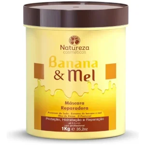 Natureza Hair Reconstructive Mask with Banana and Honey 1 Kg