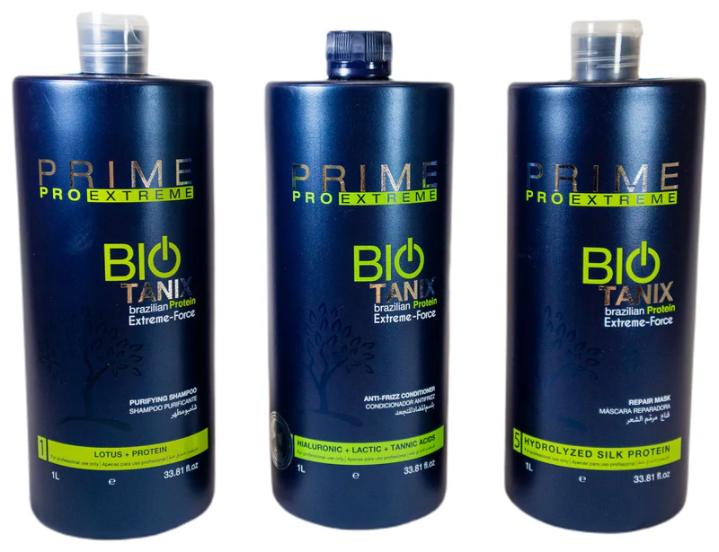 Bio Tanix Extreme Hair Protein Kit Tratamiento 3 x 1Lt - Prime Pro