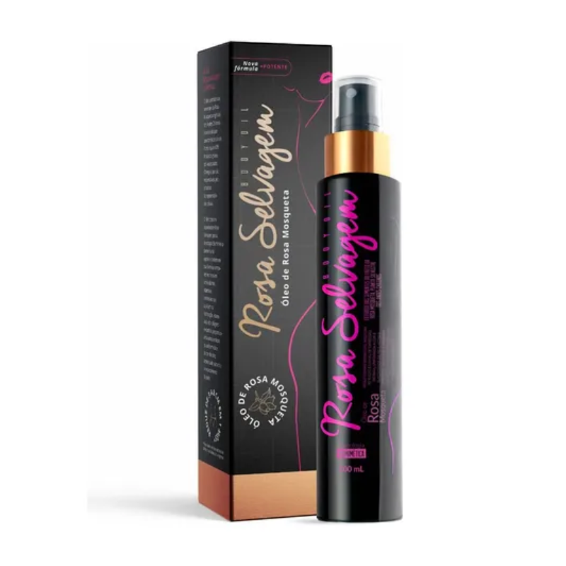 Wild Rose Oil Lightening Dark Spots and Folliculitis