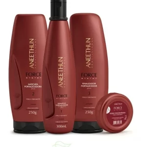 Aneethun Force System Hair Strengthening Kit (4 Products)