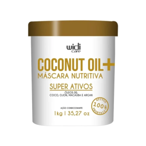 Widi Nitrição Máscara Nutritiva Coconut Oil Widi Care 1 Kg 33oz