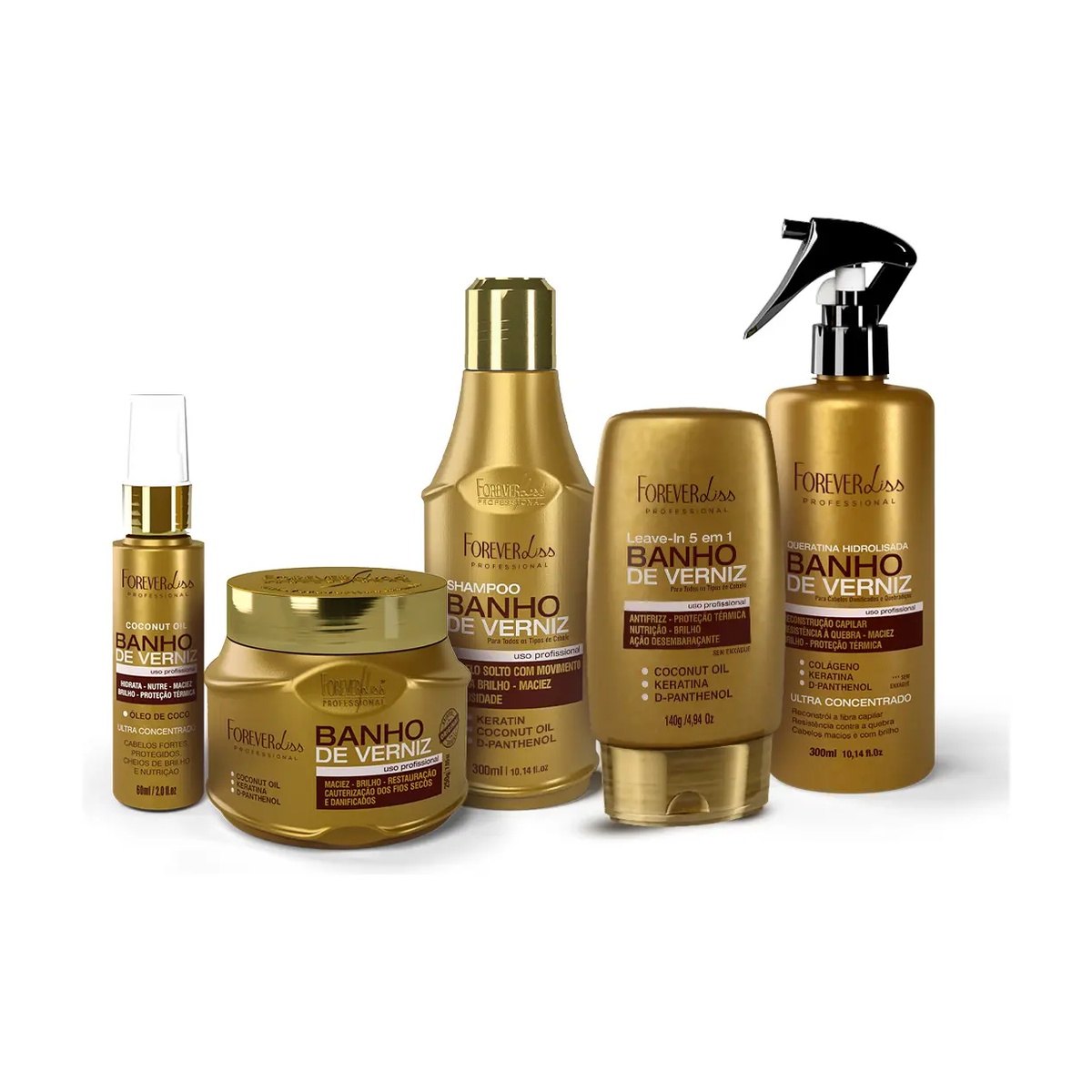 Forever Liss Extreme Shine "Varnish Bath" Kit