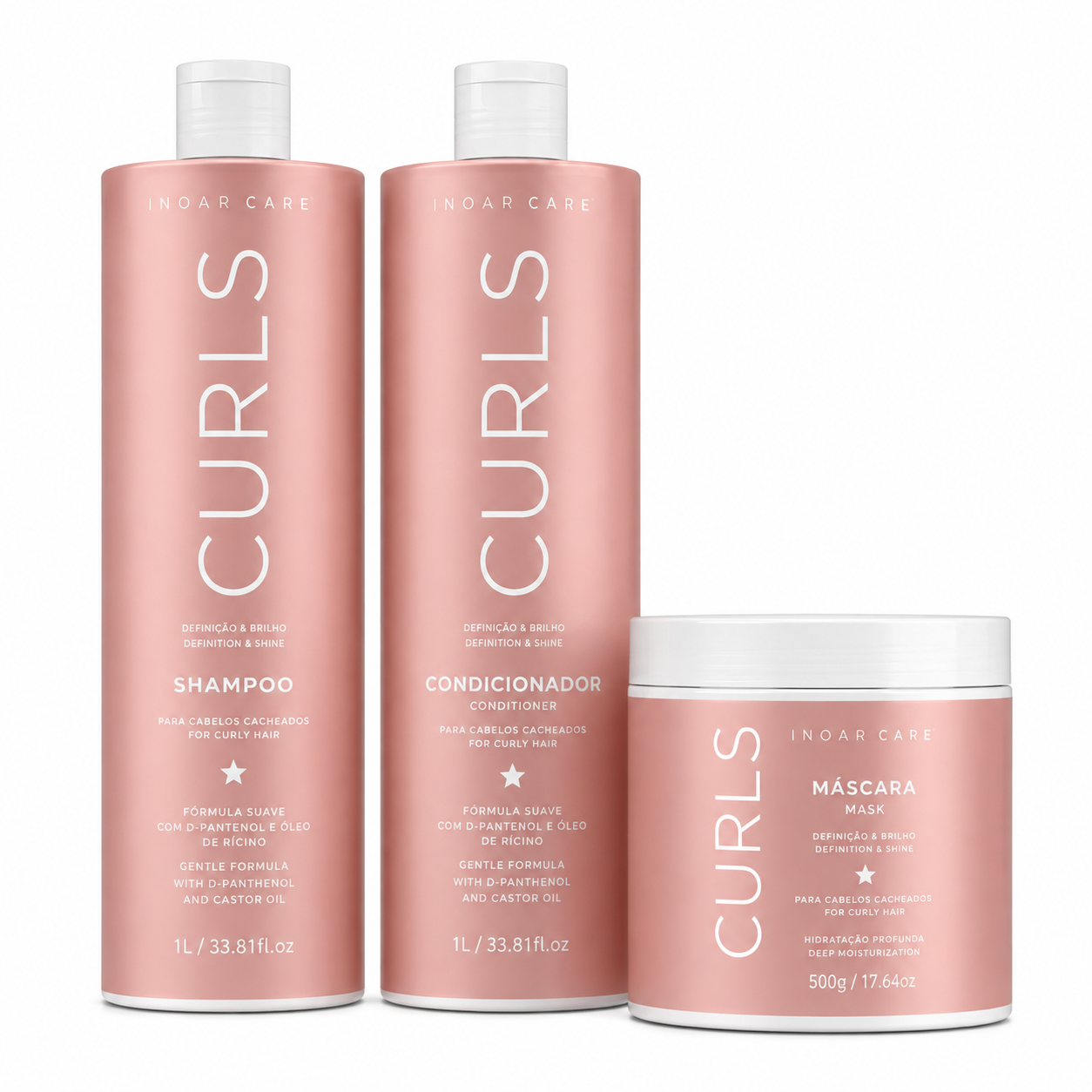 Jacques Janine Hair Care Liss Salt-Free Shampoo 450ml, Leave-in Conditioner 440ml + Hydrating Mask 400g + Heat Protection Spray 120ml - Image 2